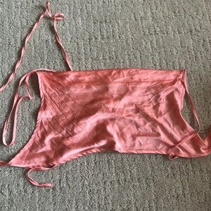 Pink Women's Crop Top